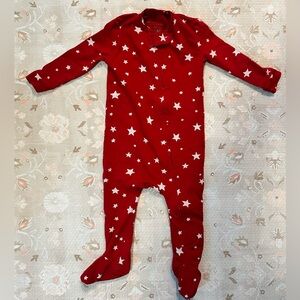 Pottery Barn Starry Skies Holiday Onesie 3-6 months